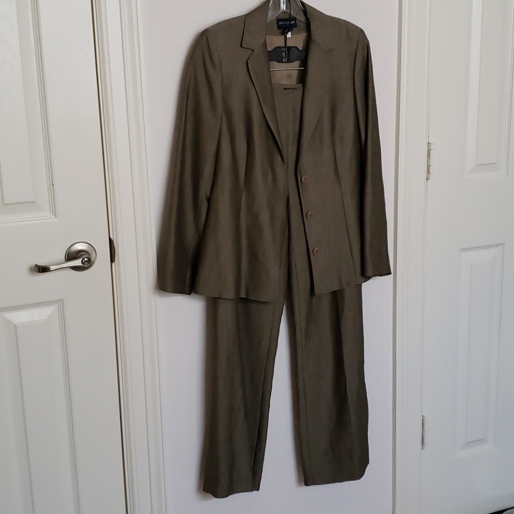 Women's Olive Green Suit Jacket